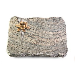 Grabplatte Juparana/Delta Rose 4 (Bronze)