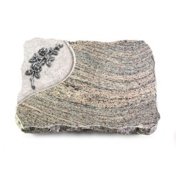 Grabplatte Juparana/Folio Rose 5 (Alu)