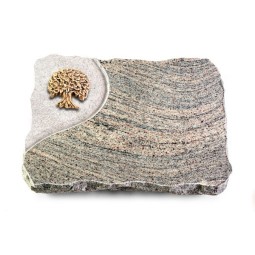 Grabplatte Juparana/Folio Baum 3 (Bronze)