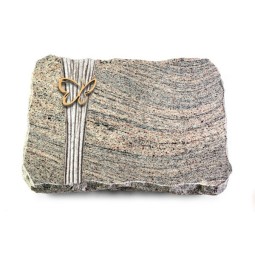 Grabplatte Juparana/Strikt Papillon (Bronze)