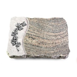 Grabplatte Juparana/Wave Efeu (Alu)