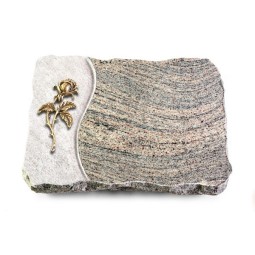 Grabplatte Juparana/Wave Rose 2 (Bronze)