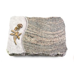 Grabplatte Juparana/Wave Rose 6 (Bronze)