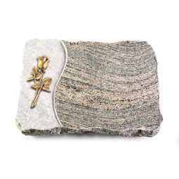 Grabplatte Juparana/Wave Rose 8 (Bronze)