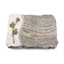 Grabplatte Juparana/Wave Rose 9 (Bronze)