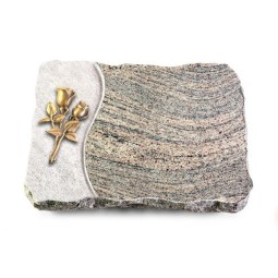 Grabplatte Juparana/Wave Rose 11 (Bronze)