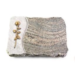 Grabplatte Juparana/Wave Rose 12 (Bronze)