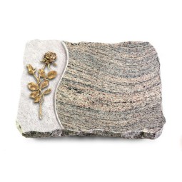 Grabplatte Juparana/Wave Rose 13 (Bronze)