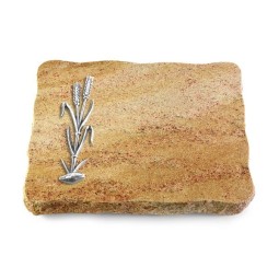 Grabplatte Kashmir/Pure Ähren 2 (Alu)