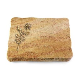 Grabplatte Kashmir/Pure Rose 13 (Bronze)