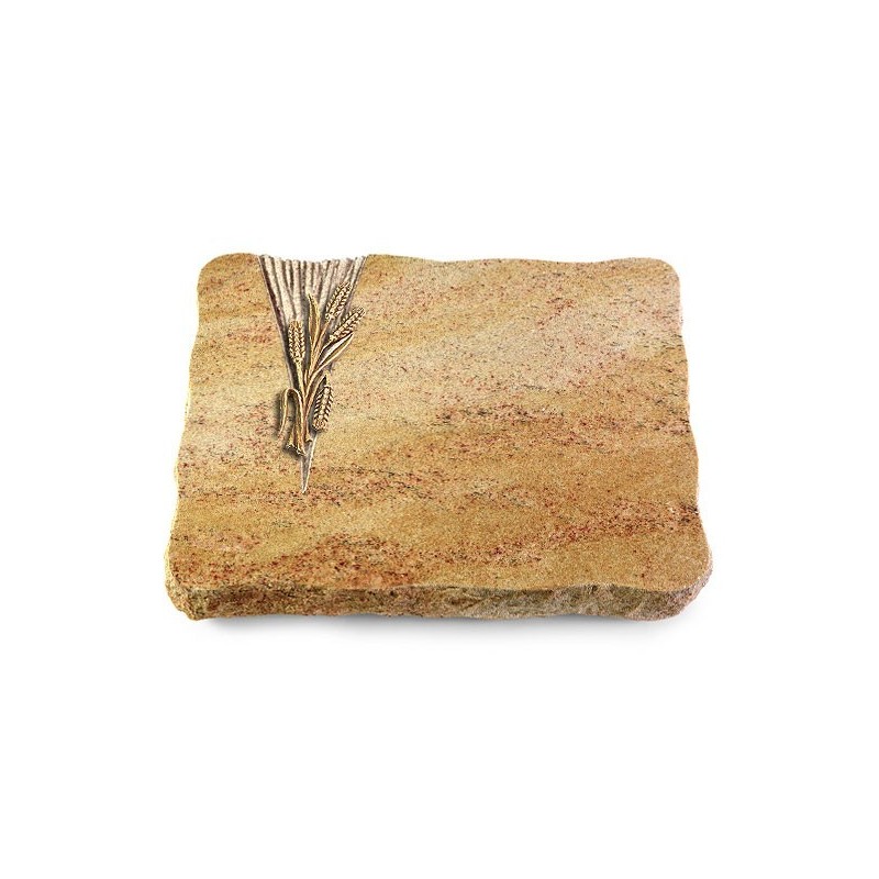 Grabplatte Kashmir/Delta Ähren 1 (Bronze)