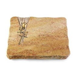 Grabplatte Kashmir/Delta Rose 8 (Bronze)