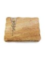 Grabplatte Kashmir/Delta Rose 12 (Bronze)