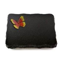 Grabplatte Indisch Black Pure Papillon 2 (Color)