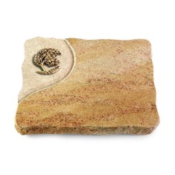 Grabplatte Kashmir/Folio Baum 1 (Bronze)