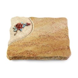 Grabplatte Kashmir/Folio Rose 1 (Color)