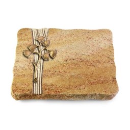 Grabplatte Kashmir/Strikt Gingozweig 1 (Bronze)