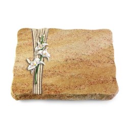 Grabplatte Kashmir/Strikt Orchidee (Color)