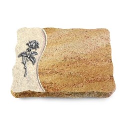 Grabplatte Kashmir/Wave Rose 2 (Alu)