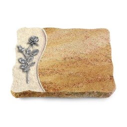 Grabplatte Kashmir/Wave Rose 13 (Alu)