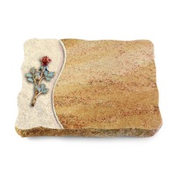 Grabplatte Kashmir/Wave Rose 7 (Color)