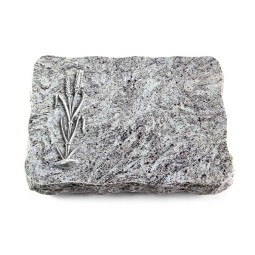 Grabplatte Marina Blue/Pure Ähren 2 (Alu)