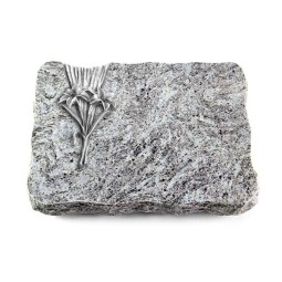 Grabplatte Marina Blue/Delta Lilie (Alu)