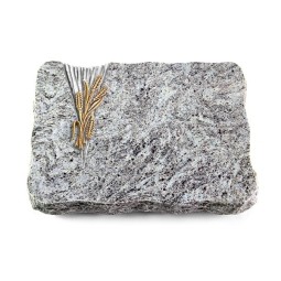 Grabplatte Marina Blue/Delta Ähren 1 (Bronze)