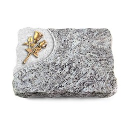 Grabplatte Marina Blue/Folio Rose 11 (Bronze)