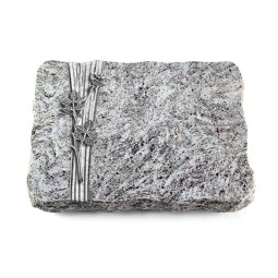 Grabplatte Marina Blue/Strikt Rose 9 (Alu)