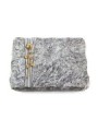 Grabplatte Marina Blue/Strikt Rose 12 (Bronze)