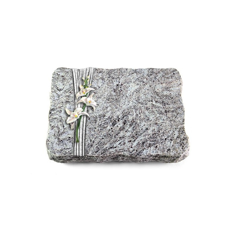 Grabplatte Marina Blue/Strikt Orchidee (Color)