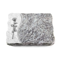 Grabplatte Marina Blue/Wave Rose 12 (Alu)