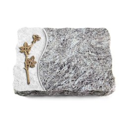 Grabplatte Marina Blue/Wave Rose 9 (Bronze)