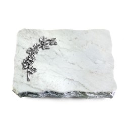 Grabplatte Omega Marmor/Pure Efeu (Alu)