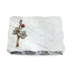 Grabplatte Omega Marmor/Pure Rose 5 (Color)