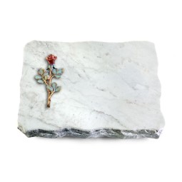 Grabplatte Omega Marmor/Pure Rose 7 (Color)