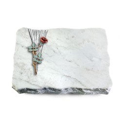 Grabplatte Omega Marmor/Delta Rose 4 (Color)