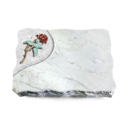 Grabplatte Omega Marmor/Folio Rose 2 (Color)