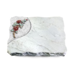 Grabplatte Omega Marmor/Folio Rose 3 (Color)