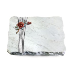 Grabplatte Omega Marmor/Strikt Rose 1 (Color)