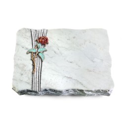 Grabplatte Omega Marmor/Strikt Rose 2 (Color)