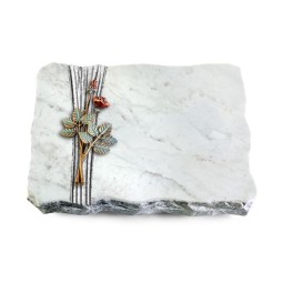 Grabplatte Omega Marmor/Strikt Rose 5 (Color)