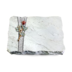 Grabplatte Omega Marmor/Strikt Rose 7 (Color)