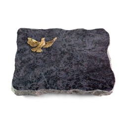 Grabplatte Orion/Pure Taube (Bronze)