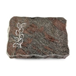 Grabplatte Paradiso/Pure Blätter