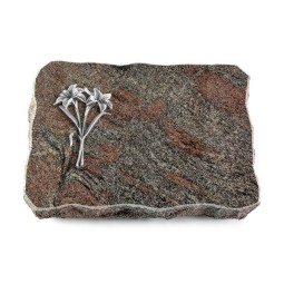 Grabplatte Paradiso/Pure Lilie (Alu)