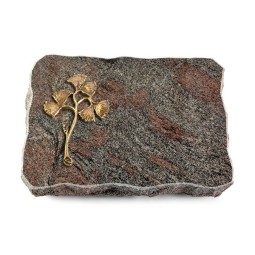 Grabplatte Paradiso/Pure Gingozweig 1 (Bronze)