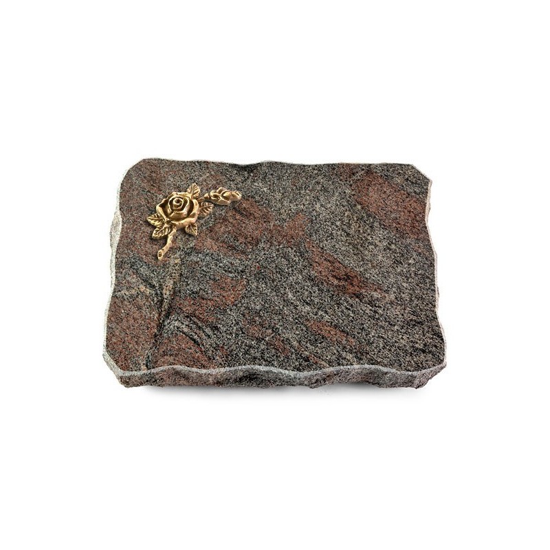 Grabplatte Paradiso/Pure Rose 1 (Bronze)