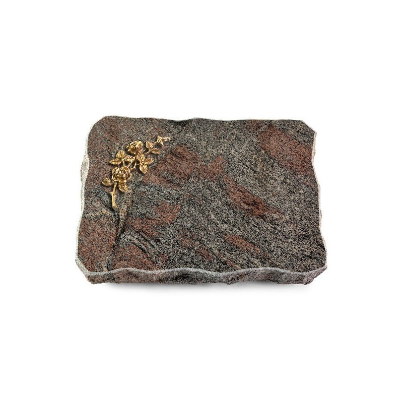 Grabplatte Paradiso/Pure Rose 5 (Bronze)